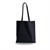 Black Cotton Shopping Carrier Bags with Long Handles