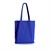Royal Blue Cotton Shopping Carrier Bags with Long Handle