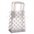 Premium Frosted Dots Print Plastic Gift Bags