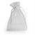 White Organza Bags with Drawstring