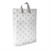 Loop Handle White Polka Dot Plastic Carrier Bags
