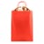 Red Paper Carrier Bags with Twisted Handles