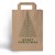 Merry Christmas Brown Kraft Paper Carrier Bags