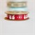 Snowman Christmas Ribbon in Scarlet Red [1]