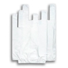Standard White Vest Style Plastic Carrier Bags