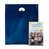 Navy Blue Standard Grade Plastic Carrier Bags