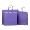 Italian Lilac Paper Carrier Bags with Twisted Handles