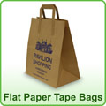 Flat Handle Paper Bag