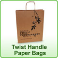 Twist handle bags