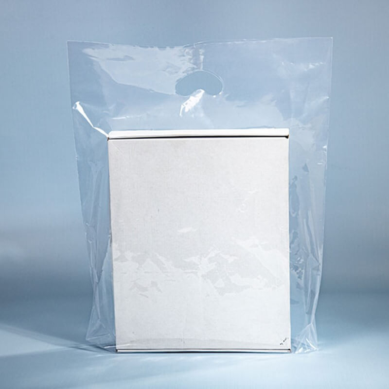 Clear Premium Degradable Plastic Carrier Bags