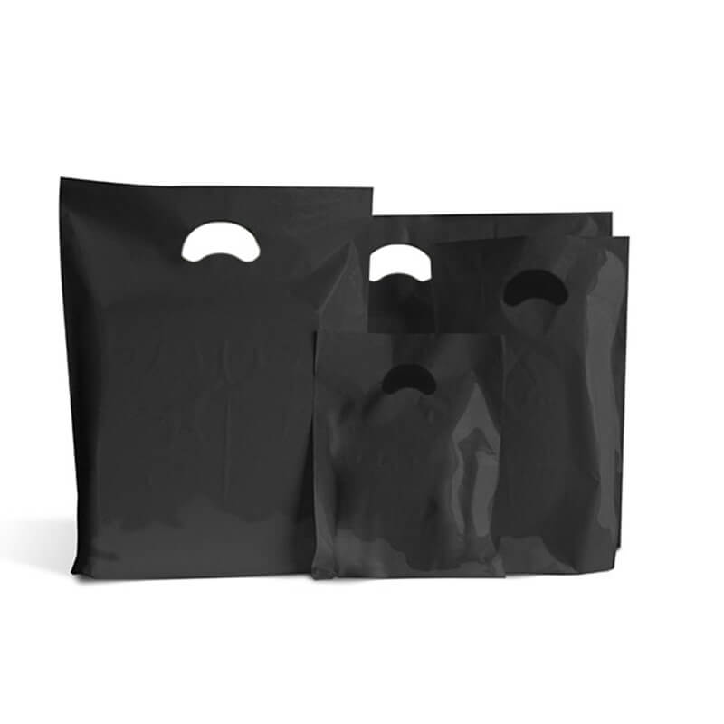 Buy Black Plastic Carrier Bags Polythene Carrier Bags
