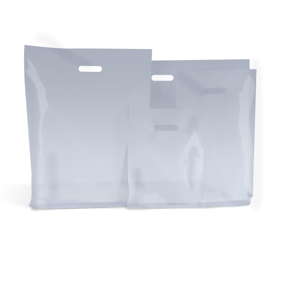 Clear Standard Grade Plastic Carrier Bags