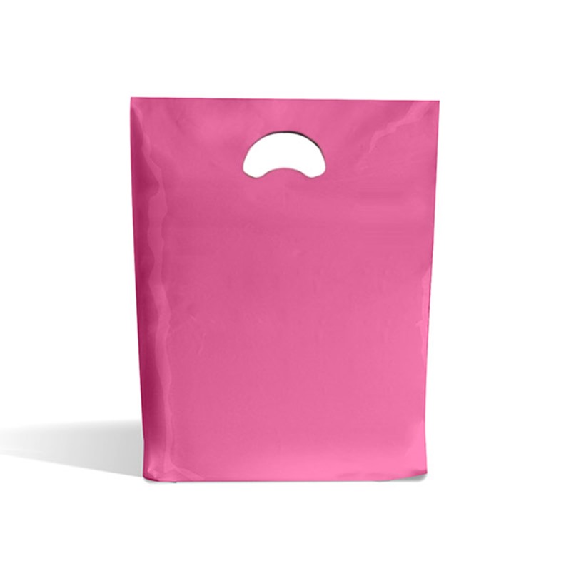 Buy Shocking Pink Plastic Carrier Bags Polythene Bags