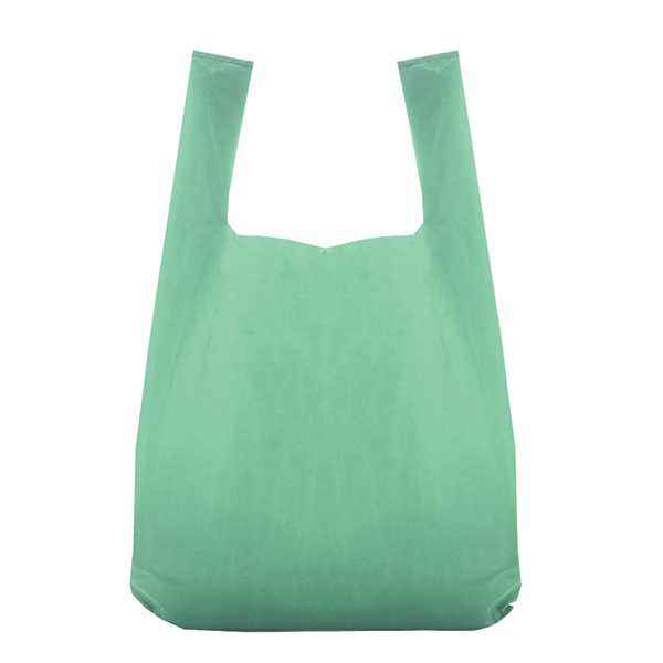 Recycled Green Vest Plastic Bags |Branded Bags | Carrier Bag Shop