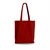 Red Cotton Shopping Carrier Bags with Long Handles