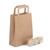 Premium Brown Paper Carrier Bags with Internal Flat Handle