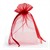Red Organza Bags with Drawstring