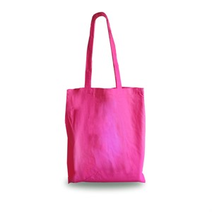 Shocking Pink Cotton Shopping Carrier Bags from Carrier Bag Shop