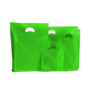 Green Biodegradable Plastic Carrier Bags