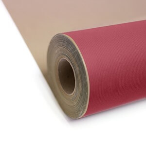 Red Kraft Roll Wrapping Paper
