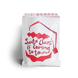 Santa Claus is Coming Christmas Counter Bags