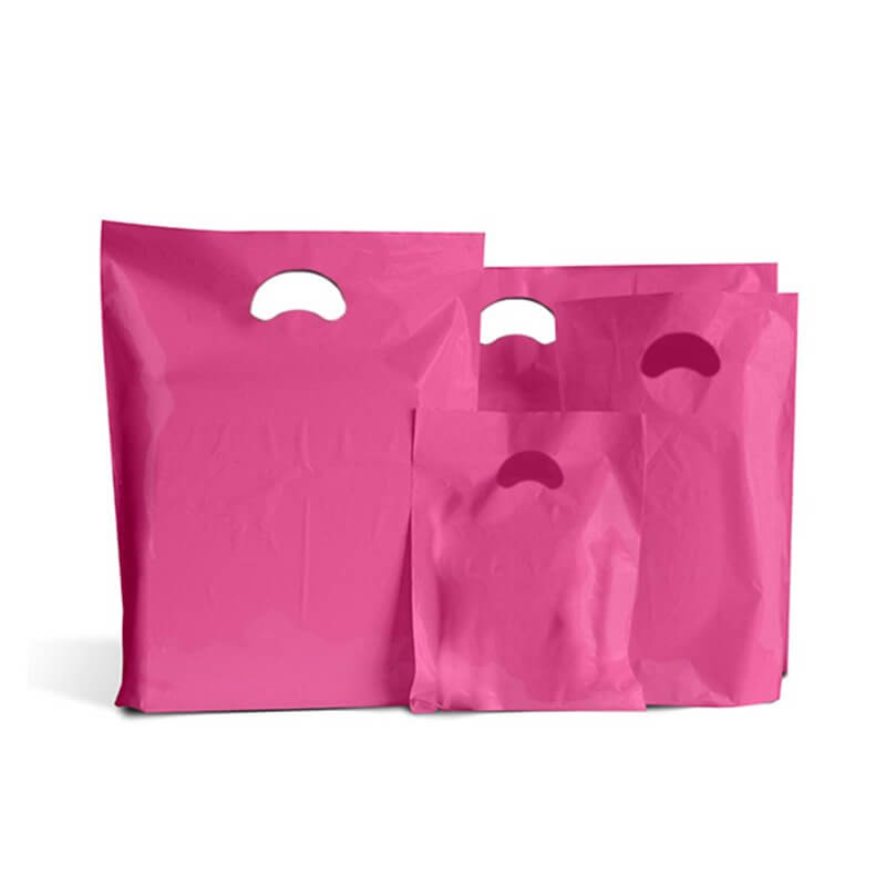 Buy Shocking Pink Plastic Carrier Bags ...