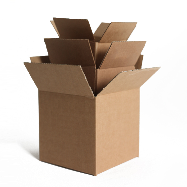Production of Corrugated Cardboard Packaging. Flo - Cardboard Box. Wall Boxes. Package handling. Single box