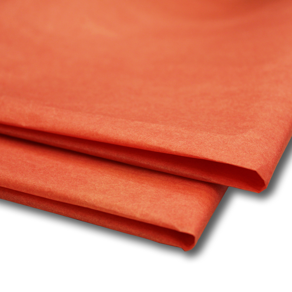 Terracotta Coloured Premium Tissue Paper | Acid-free |Carrier Bag Shop